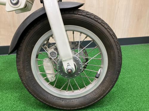 Mobiky Genius 折りたたみ自転車 DISC BRAKE ヘッドライト付 @ ホワイト