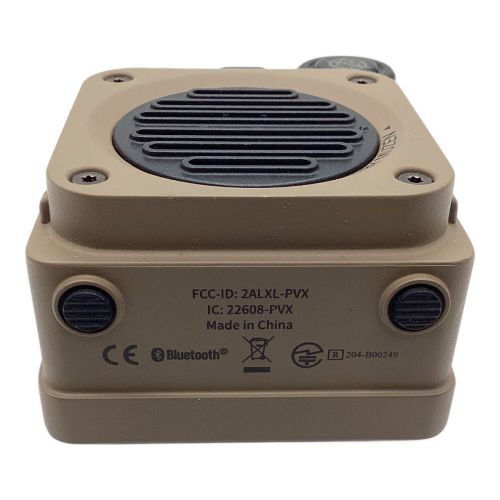 Muzen (ミューゼン) アウトドアスピーカー 希少品 BRUNT WILD MINI タン