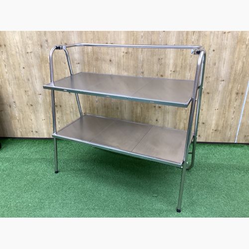 Snow peak (スノーピーク) システムラック シルバー LV-310 ステンレスキッチンテーブル