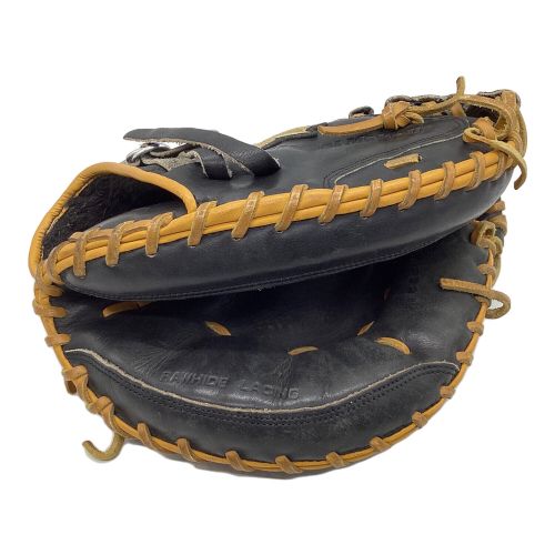 SSK (エスエスケイ) 軟式グローブ ブラック×イエロー スペシャルメイクグラブ キャッチャーミット SMM-2227