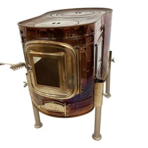 HONMA (ホンマ) 薪ストーブ APS-48DX ステンレス ストーブコンロセット