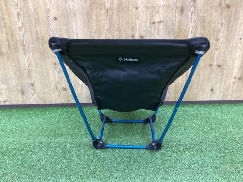 Helinox (ヘリノックス) アウトドアチェア ブラック×ブルー グラウンドチェア