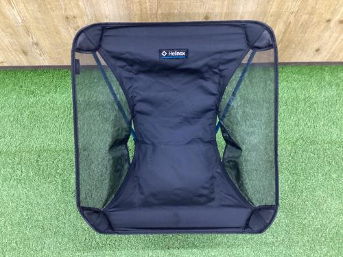 Helinox (ヘリノックス) アウトドアチェア ブラック×ブルー グラウンドチェア