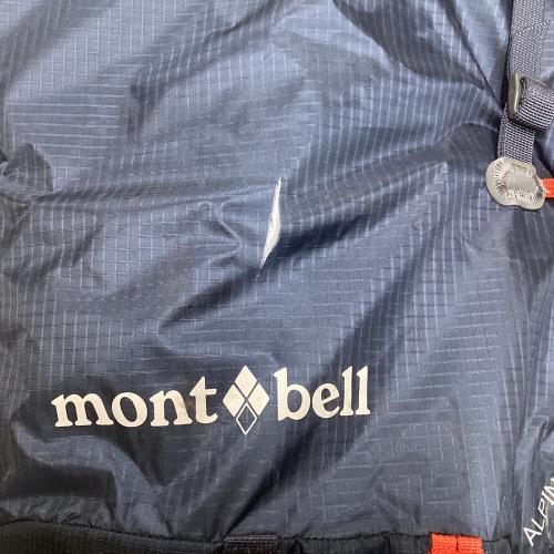 mont-bell (モンベル) バックパック ネイビー アルパインライトパック40 背面長 51cm以上 31-40L(山小屋泊)