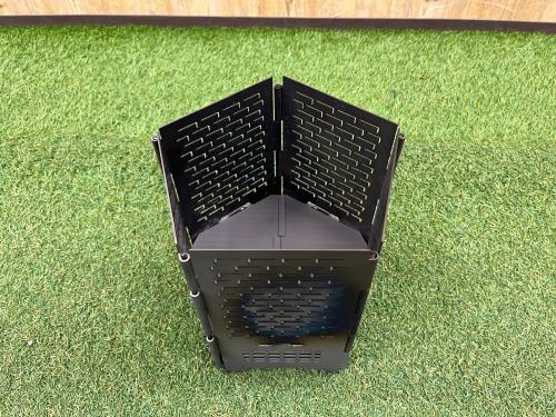 サンゾー工務店 (サンゾーコウムテン) 焚火台 RODAN BRICK スタンダード＆HANGETSUセット