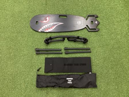 MTS アウトドアテーブル ブラック マウンテンスタジオタイガー サメ