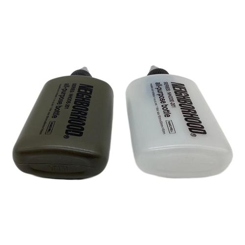 NEIGHBORHOOD (ネイバーフッド) アウトドア雑貨 クリア×オリーブ all purpose bottle
