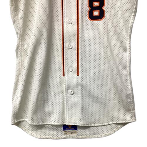 読売ジャイアンツ (ヨミウリジャイアンツ) 応援グッズ SIZE O アイボリー 1995年ホーム 引退年 ユニフォーム 【8】原辰徳 プロ仕様モデル