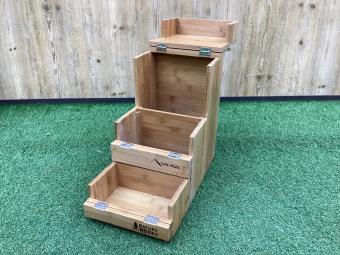 NATURE WORKS (ネイチャーワークス) × tentmark DESIGNS 収納ケース 廃盤品 ワーカーズオカモチハーフ