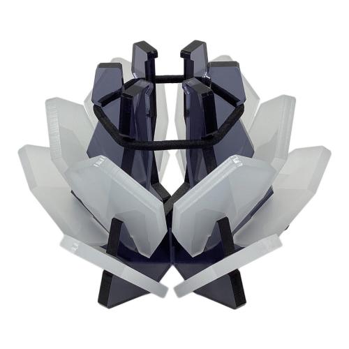 soulabo (ソウラボ) ランタンアクセサリー ブラック×ホワイト AGAVE-ML4