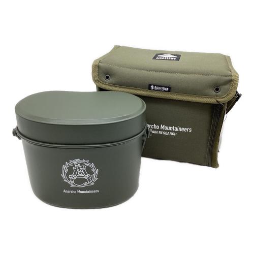 BALLISTICS (バリスティックス)× MOUNTAIN RESEARCH メスティン オリーブ MRメスティン&ケース