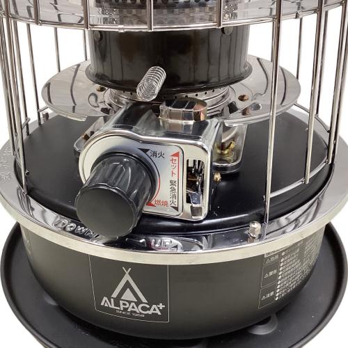 ALPACA+ アウトドアヒーター 暖房出力3.0kW/タンク容量3.7L ブラック PSCマーク有 TS-77NC アルパカ プラス 2023年6月製