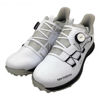 NEW BALANCE (ニューバランス) ゴルフシューズ UGB1001W FuelCell 1001 BOA メンズ SIZE 27.5cm ホワイト×ブラック