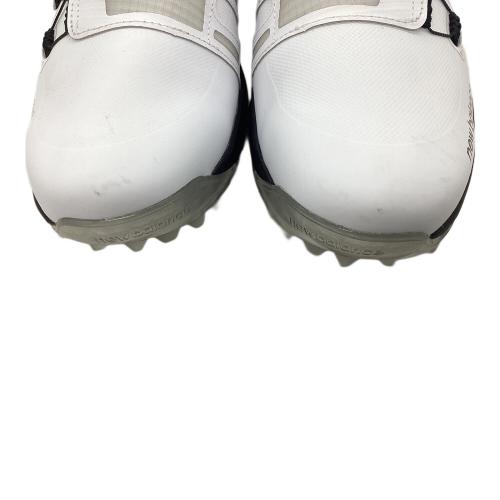 NEW BALANCE (ニューバランス) ゴルフシューズ UGB1001W FuelCell 1001 BOA メンズ SIZE 27.5cm ホワイト×ブラック