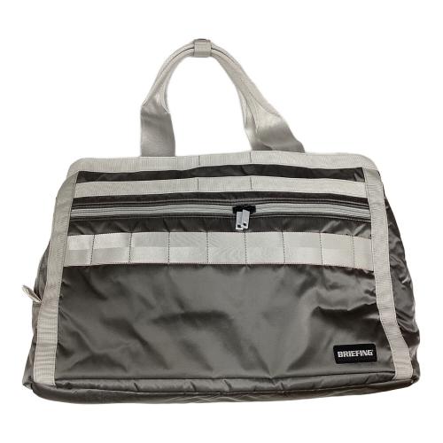 BRIEFING (ブリーフィング) ゴルフバッグ シルバー BRG223T44 3ROOMS WIRE L ECO TWILL