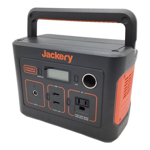 Jackery (ジャックリ) ポータブル電源 ※シガーソケット欠品 PTB021 ポータブル電源240 241.9Wh 200W 854275007970 リチウムイオン