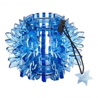 HIDEOUT CRAFT (ハイドアウトクラフト) ランタンアクセサリー ml4 ミニマライト ゴールゼロ 兼用 シェード 凛-蒼氷