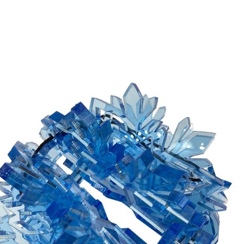 HIDEOUT CRAFT (ハイドアウトクラフト) ランタンアクセサリー ml4 ミニマライト ゴールゼロ 兼用 シェード 凛-蒼氷