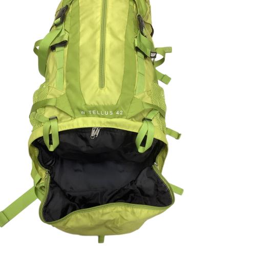 THE NORTH FACE (ザ ノース フェイス) バックパック 黄緑 NMW06101 TELLUS 42 背面長 51cm以上 41-50L(小屋・テント泊)