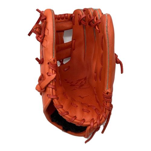 MIZUNO (ミズノ) 軟式グローブ オレンジ SELECT9 内野用 1AJGR26823