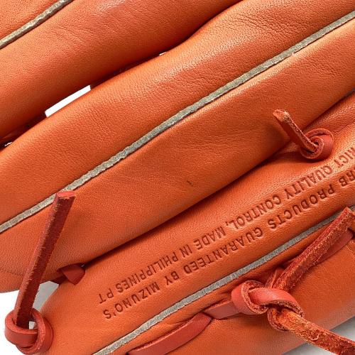 MIZUNO (ミズノ) 軟式グローブ オレンジ SELECT9 内野用 1AJGR26823