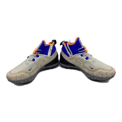 NIKE (ナイキ) ゴルフシューズ メンズ SIZE 26.5cm ベージュ×ブルー エアズームインフィニティTRシールド DD8343-200