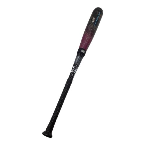RAWLINGS (ローリングス) 軟式バット 78cm パープル×ブラック HYPER MACH 4ORCE 少年用 BJ3FHM4C