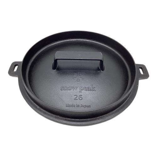Snow peak (スノーピーク) 和鉄ダッチオーブン 26 ダッチオーブン CS-520