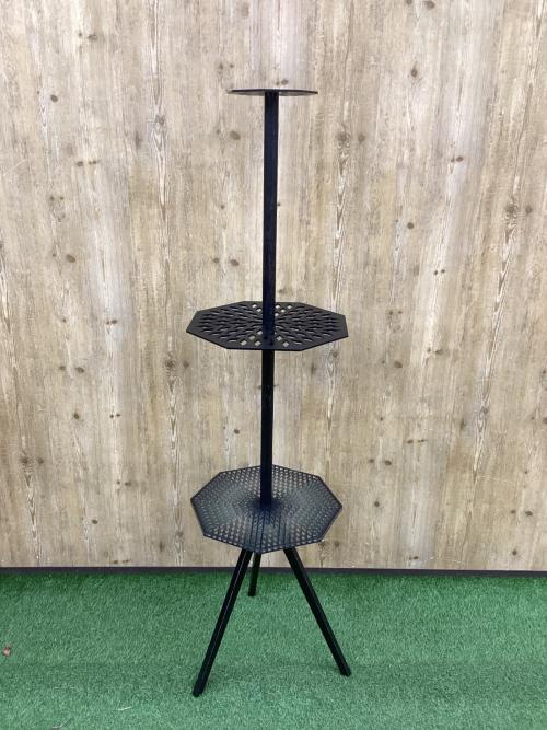 Dapper Punch ファニチャーアクセサリー ブラック ※3/8変換ネジアダプター付 木製三脚H485 ブラック塗装