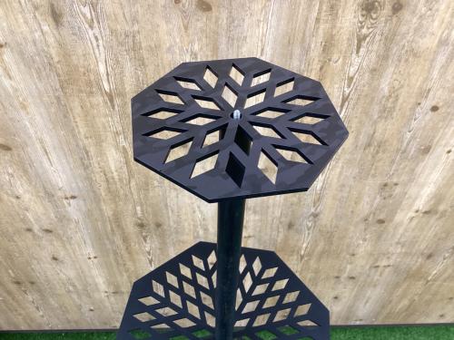 Dapper Punch ファニチャーアクセサリー ブラック ※3/8変換ネジアダプター付 木製三脚H485 ブラック塗装