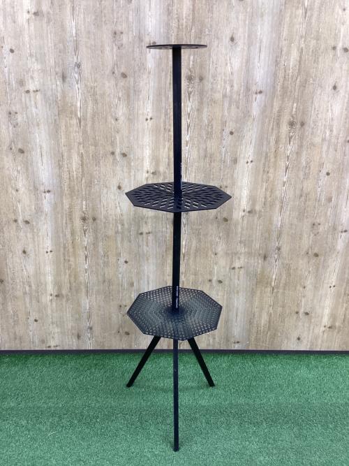 Dapper Punch ファニチャーアクセサリー ブラック ※アタッチメント欠品 3/8変換ネジアダプター付 木製三脚H485 ブラック塗装