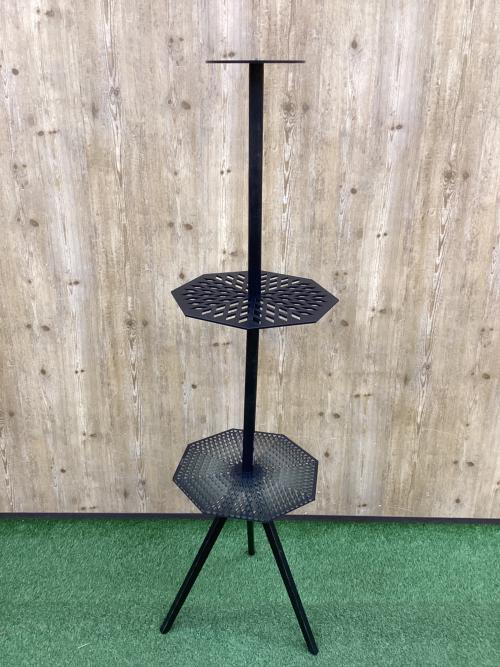 Dapper Punch ファニチャーアクセサリー ブラック ※アタッチメント欠品 3/8変換ネジアダプター付 木製三脚H485 ブラック塗装