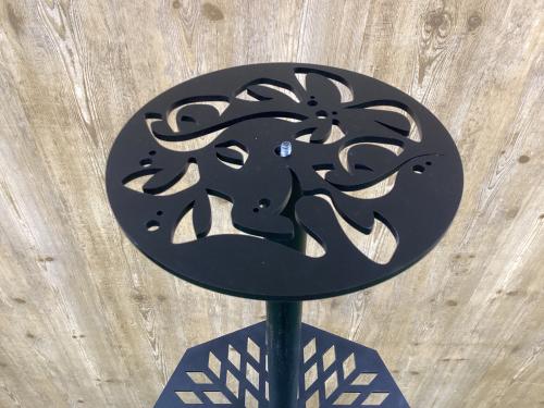 Dapper Punch ファニチャーアクセサリー ブラック ※アタッチメント欠品 3/8変換ネジアダプター付 木製三脚H485 ブラック塗装