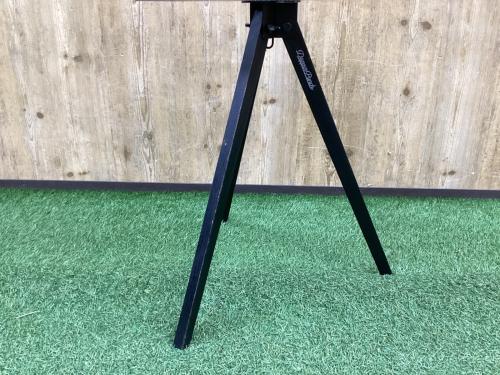 Dapper Punch ファニチャーアクセサリー ブラック ※アタッチメント欠品 3/8変換ネジアダプター付 木製三脚H485 ブラック塗装