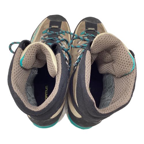 LA SPORTIVA (スポルティバ) トレッキングシューズ レディース SIZE EU40(約25.5cm) ブラウン×グリーン トランゴアルプエボGTX ハイカット(ソフトソール) GORE-TEX