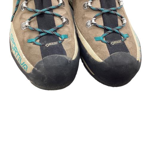 LA SPORTIVA (スポルティバ) トレッキングシューズ レディース SIZE EU40(約25.5cm) ブラウン×グリーン トランゴアルプエボGTX ハイカット(ソフトソール) GORE-TEX