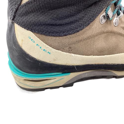 LA SPORTIVA (スポルティバ) トレッキングシューズ レディース SIZE EU40(約25.5cm) ブラウン×グリーン トランゴアルプエボGTX ハイカット(ソフトソール) GORE-TEX