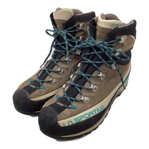 LA SPORTIVA (スポルティバ) トランゴアルプエボGTX ハイカット(ソフトソール) トレッキングシューズ レディース SIZE EU40(約25.5cm) ブラウン×グリーン