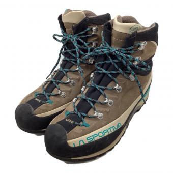 LA SPORTIVA (スポルティバ) トランゴアルプエボGTX ハイカット(ソフトソール) トレッキングシューズ レディース SIZE EU40(約25.5cm) ブラウン×グリーン