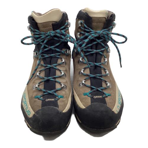 LA SPORTIVA (スポルティバ) トランゴアルプエボGTX ハイカット(ソフトソール) トレッキングシューズ レディース SIZE EU40(約25.5cm) ブラウン×グリーン