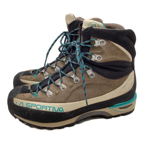 LA SPORTIVA (スポルティバ) トランゴアルプエボGTX ハイカット(ソフトソール) トレッキングシューズ レディース SIZE EU40(約25.5cm) ブラウン×グリーン