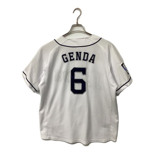 埼玉西武ライオンズ (サイタマセイブライオンズ) 応援グッズ SIZE L ホワイト ユニフォーム 【6】源田壮亮 レプリカ