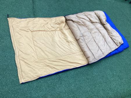 UNIFLAME (ユニフレーム) 封筒型シュラフ(ダウン) ブルー 679012