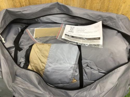 DOD (ディーオーディー) モノポールテント T8-495-TN タケノコテント 約450×450×280cm 6～7人用 未使用品