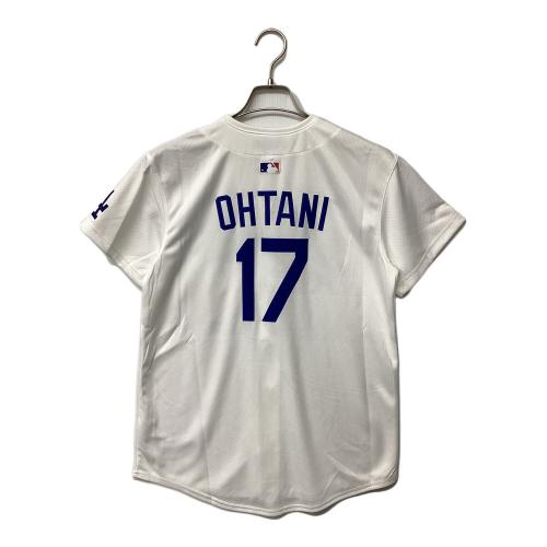 ロサンゼルス・ドジャース 応援グッズ L-14/16 ホワイト リミテッドユニフォーム キッズ ユニフォーム 【17】大谷翔平 PZ3B7LHMP00