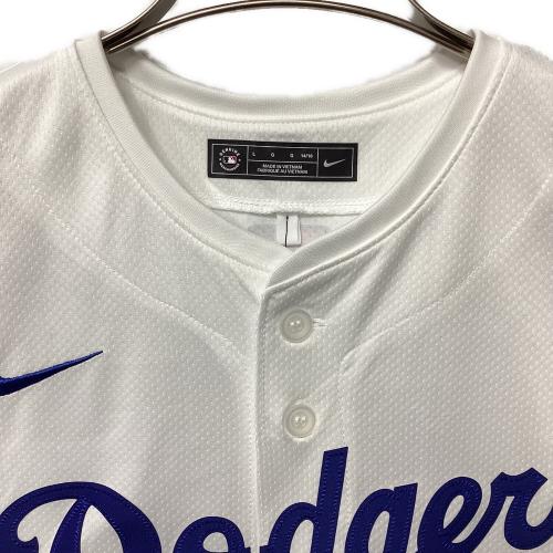 ロサンゼルス・ドジャース 応援グッズ L-14/16 ホワイト リミテッドユニフォーム キッズ ユニフォーム 【17】大谷翔平 PZ3B7LHMP00