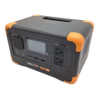pecron ポータブル電源 コード2種・ケース付 ブラック E300LFP 288Wh 600W MY24270326 リン酸鉄リチウム 50Hz／60Hz
