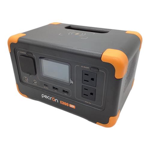 pecron ポータブル電源 コード2種・ケース付 ブラック E300LFP 288Wh 600W MY24270326 リン酸鉄リチウム 50Hz／60Hz