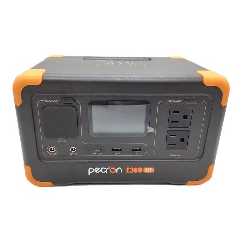 pecron ポータブル電源 コード2種・ケース付 ブラック E300LFP 288Wh 600W MY24270326 リン酸鉄リチウム 50Hz／60Hz