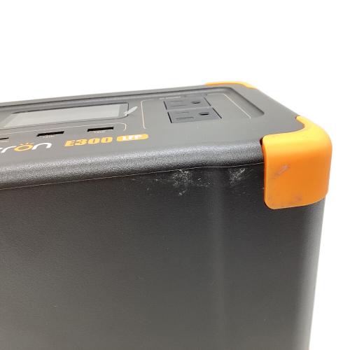 pecron ポータブル電源 コード2種・ケース付 ブラック E300LFP 288Wh 600W MY24270326 リン酸鉄リチウム 50Hz／60Hz